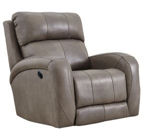 Dawson Cobblestone Leather Wall Hugger Recliner