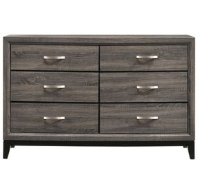 Watson Gray Oak And Black Dresser