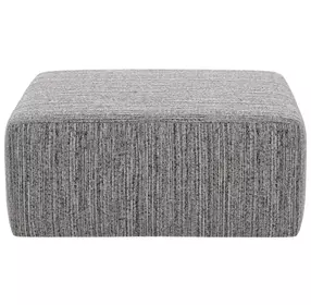 Avondale Marble Upholstered Square Cocktail Ottoman