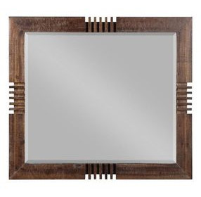 Andria Reclaimed Oak Rectangular Dresser Mirror
