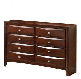 Ireland Espresso 8 Drawer Dresser