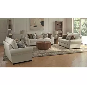 Alden Linen Living Room Set