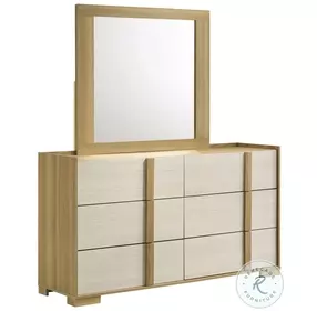 Hyland Natural Dresser With Mirror
