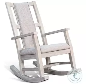 Cloudcrest Light Gray Rocker Chair