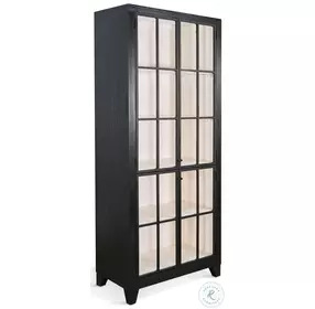 Autumn Echo Black Ryan Tail 3 Drawer Display Cabinet