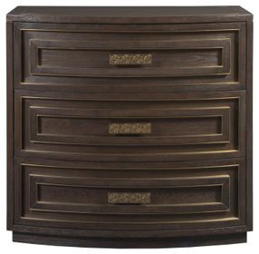 Verbatim Dark Brown 3 Drawer Hall Chest