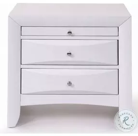 Ireland I White Nightstand