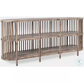 Rhapsody Grey Wash 72" Accent Console Table