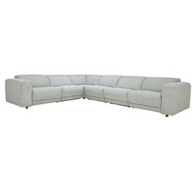 Knoxville Gray 6 Piece Modular Power Reclining Sectional