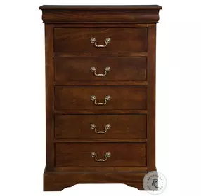 West Haven Cappuccino 5 Drawer Chest