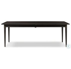 Harper Black Mango Veneer 104" Extendable Rectangular Dining Table