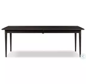 Harper Black Mango Veneer 104" Extendable Rectangular Dining Table