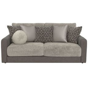 Reddington Umber 96" Sofa with Cuddler Cushions