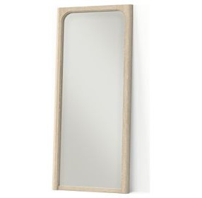 Solano Weathered Mango Floor Mirror