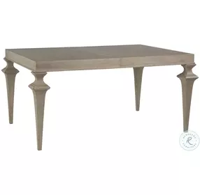 Cohesion Program Bianco Brussels Rectangular Extendable Dining Table