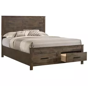 Woodmont Storage Panel Bed