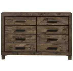 Woodmont Rustic Golden Brown Dresser