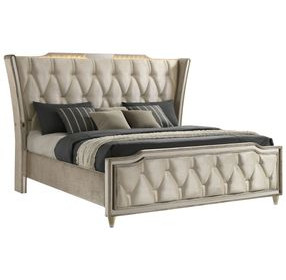 Lorient Upholstered Panel Bed