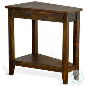 Havenstead Dark Brown Chair Side Table