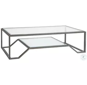 Metal Designs St Laurent Byron Rectangular Cocktail Table