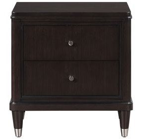 Emberlyn Brown 2 Drawer Nightstand