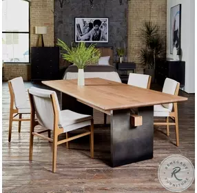 Brennan Dove Oak Dining Room Set