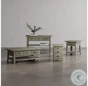 Telluride Driftwood Gray Occasional Table Set