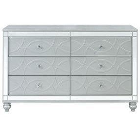 Gunnison Silver Metallic Dresser