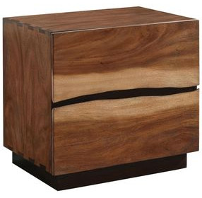 Winslow Smoky Walnut And Coffee Bean Nightstand