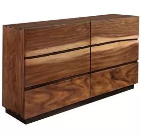 Winslow Smoky Walnut And Coffee Bean Dresser