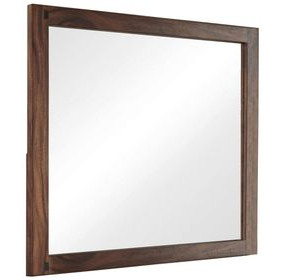 Winslow Smoky Walnut And Coffee Bean Mirror