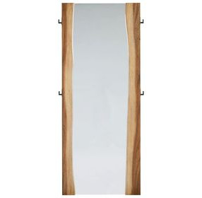 Winslow Smoky Walnut And Coffee Bean Floor Mirror