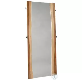 Winslow Smoky Walnut And Coffee Bean Floor Mirror