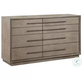 Durango Washed Oak 8 Drawer Dresser