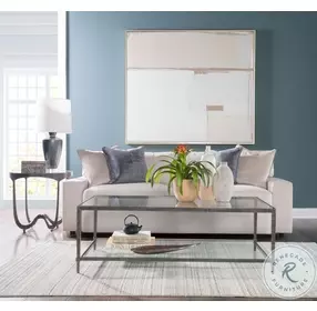 Metal Designs St Laurent Claret Rectangular Occasional Table Set