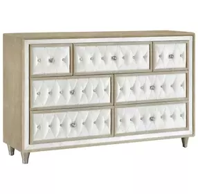 Antonella Ivory And Camel Dresser