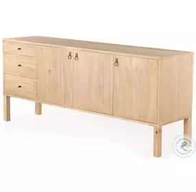 Isador Dry Wash Poplar Sideboard