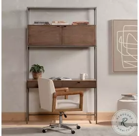 Trey Auburn Poplar Modular Wall Home Office Set