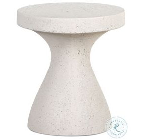 Koda Textured Grey Outdoor Round End Table