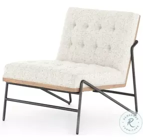 Romy Mabel Neutral Fleck Chair