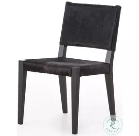 Villa Dark Hair On Hide Dining Chair