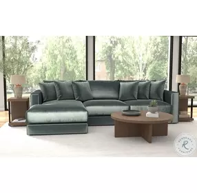 Remington Pine 131" LAF Sectional