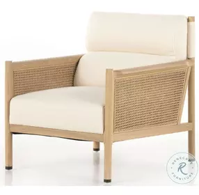 Kempsey Kerbey Ivory Performance Fabric Chair