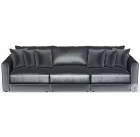 Remington Slate Modular 131" Sofa