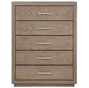 Kenora Barley Brown 5 Drawer Chest
