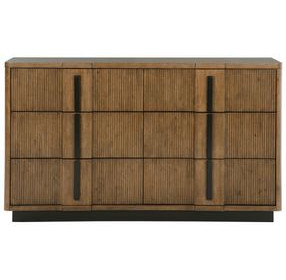 Terrace Ash Brown 6 Drawer Dresser