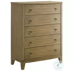 Granada Natural Pine 5 Drawer Chest