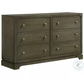 Gran Park Dark Cocoa 6 Drawer Dresser