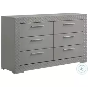 Ives Gray High Gloss Dresser