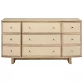 Kailani Beige Oak 9 Drawer Dresser